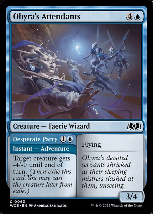 Flying Target creature gets -4/-0 until end of turn. (Then exile this card. You may cast the creature later from exile.)