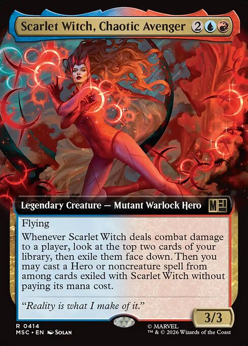Scarlet Witch, Chaotic Avenger (Foil)