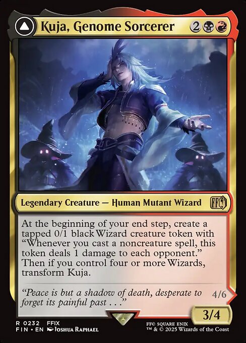 Kuja, Genome Sorcerer // Trance Kuja, Fate Defied (Foil)