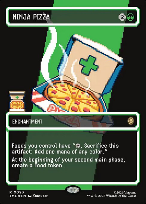 Ninja Pizza (Foil)