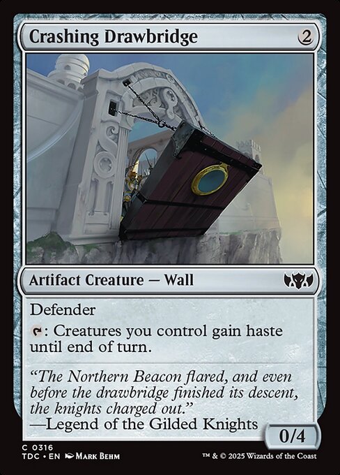 Defender
{T}: Creatures you control gain haste until end of turn.