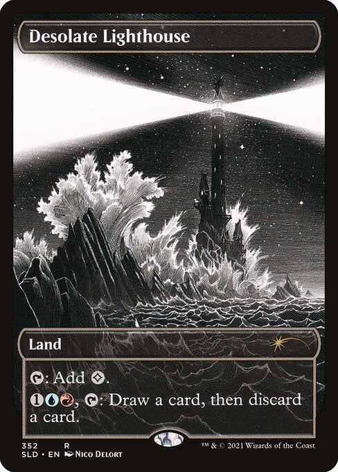 {T}: Add {C}.
{1}{U}{R}, {T}: Draw a card, then discard a card.