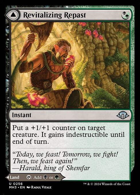 Put a +1/+1 counter on target creature. It gains indestructible until end of turn. Old-Growth Grove enters the battlefield tapped.
{T}: Add {B} or {G}.