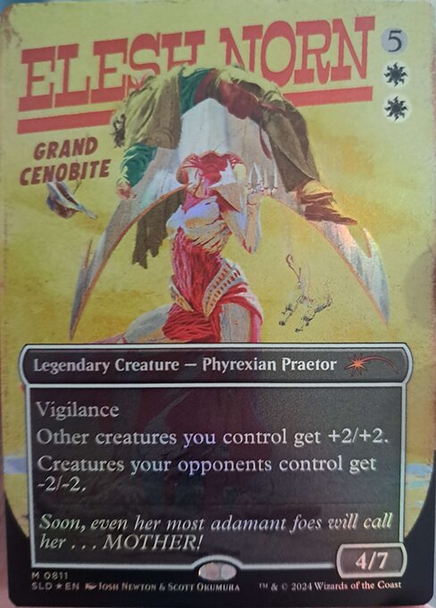 Vigilance
Other creatures you control get +2/+2.
Creatures your opponents control get -2/-2.