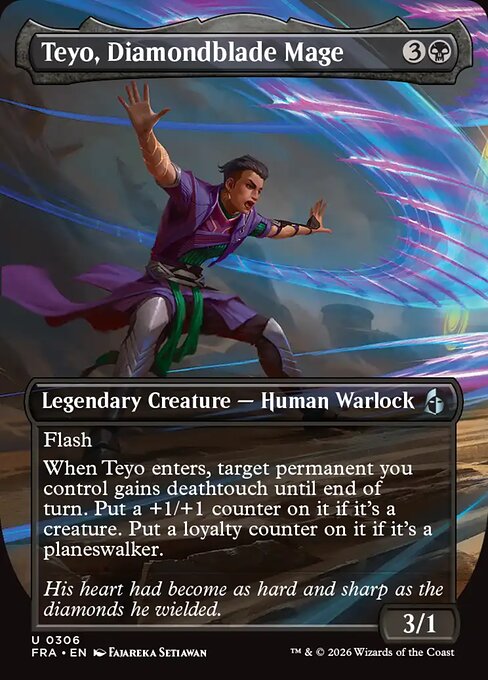 Teyo, Diamondblade Mage (Foil)