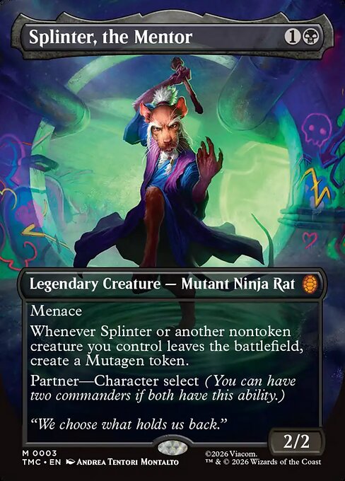 Splinter, the Mentor (Foil)