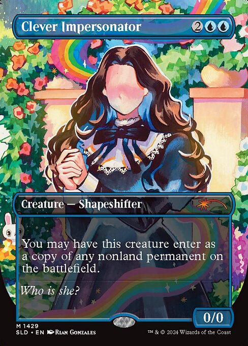 You may have this creature enter as a copy of any nonland permanent on the battlefield.