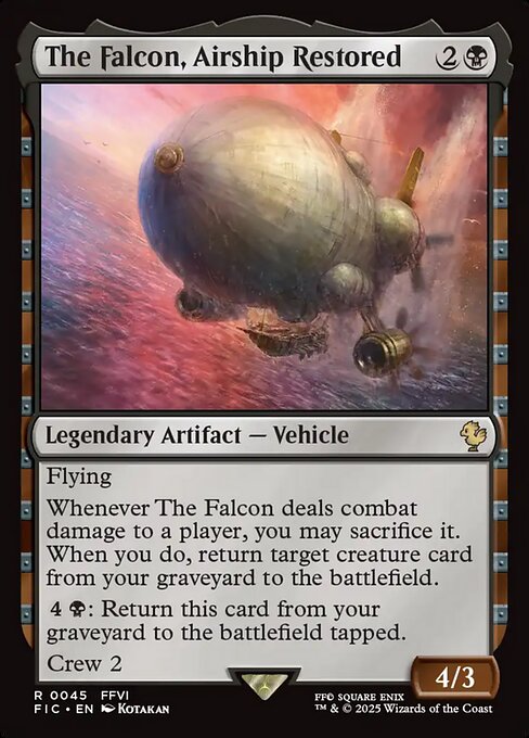 The Falcon, Airship Restored (Foil)