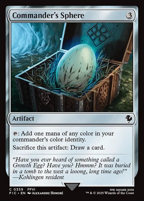 Commander's Sphere (Foil)