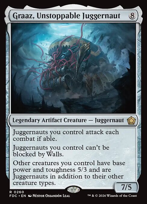 Graaz, Unstoppable Juggernaut (Foil)