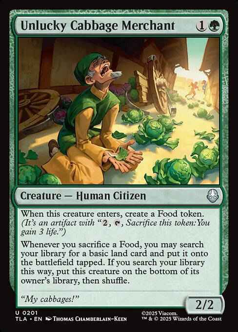 Unlucky Cabbage Merchant (Foil)