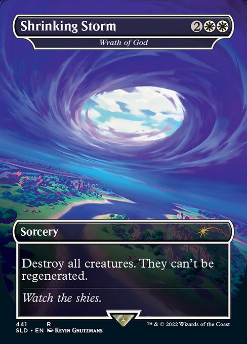 Destroy all creatures. They can't be regenerated.
