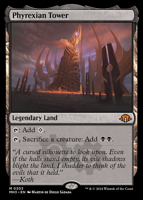 {T}: Add {C}.
{T}, Sacrifice a creature: Add {B}{B}.