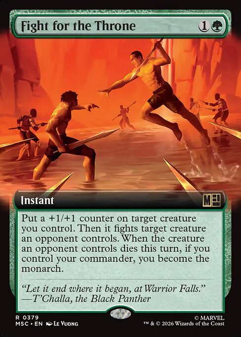 Fight for the Throne (Foil)