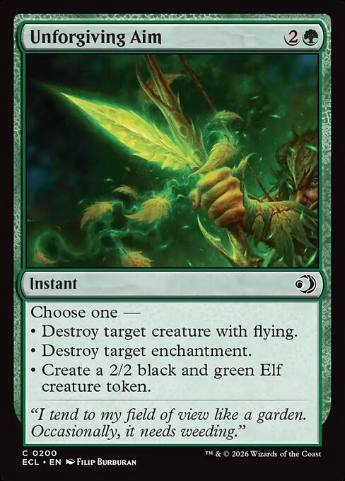 Unforgiving Aim (ES) (Foil)