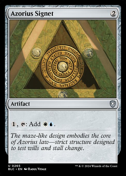 {1}, {T}: Add {W}{U}.