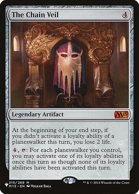 At the beginning of your end step, if you didn't activate a loyalty ability of a planeswalker this turn, you lose 2 life.
{4}, {T}: For each planeswalker you control, you may activate one of its loyalty abilities once this turn as though none of its loyalty abilities have been activated this turn.