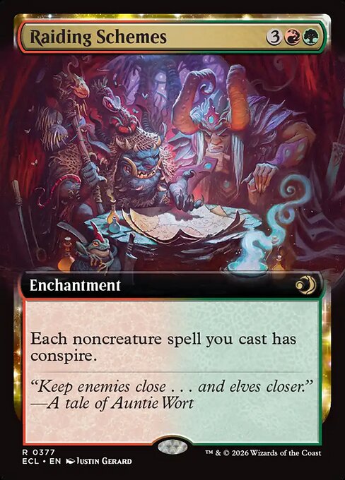 Raiding Schemes (ES) (Foil)