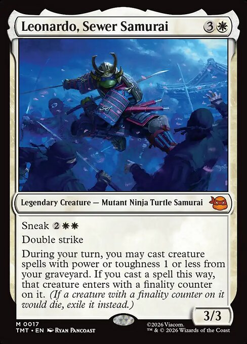 Leonardo, Sewer Samurai (Foil)