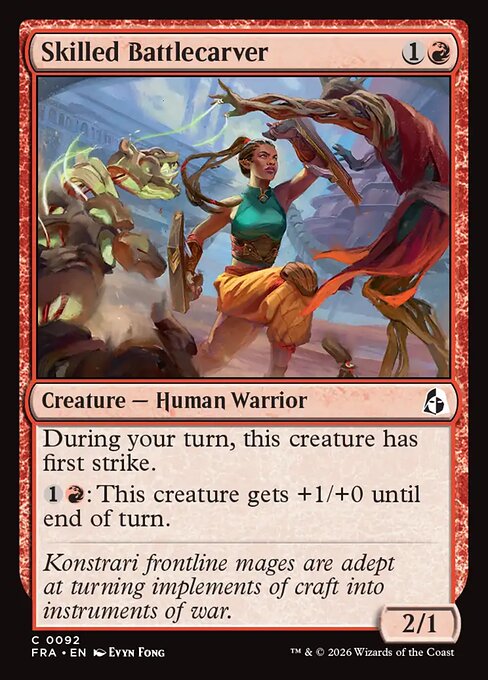 Skilled Battlecarver (Foil)