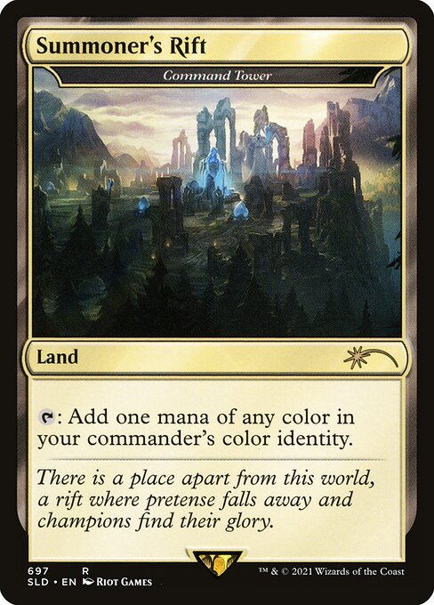 {T}: Add one mana of any color in your commander's color identity.