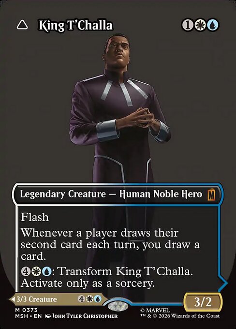 King T'Challa // Black Panther, Hope Enduring (Foil)