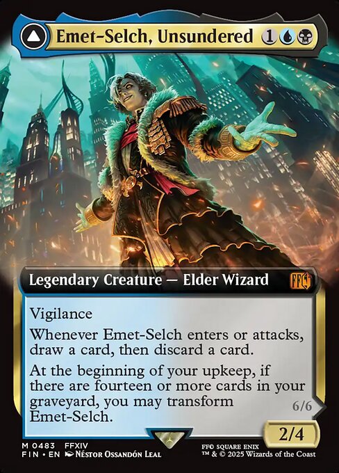 Emet-Selch, Unsundered // Hades, Sorcerer of Eld (Foil)