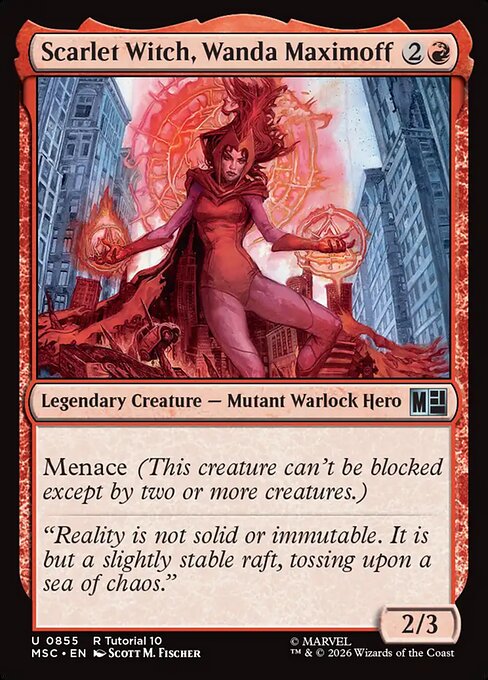Scarlet Witch, Wanda Maximoff (Foil)