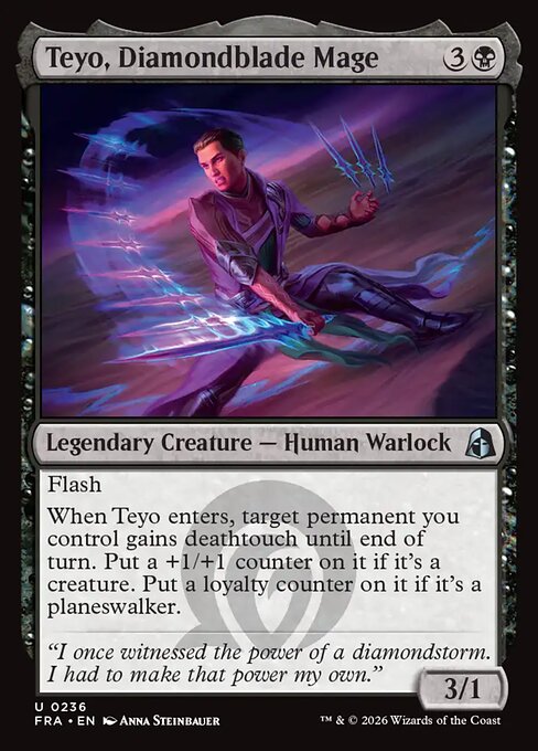 Teyo, Diamondblade Mage (Foil)