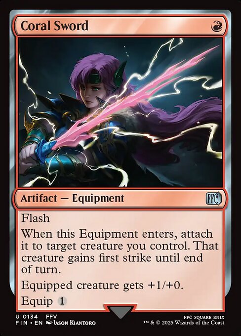 Coral Sword (Foil)
