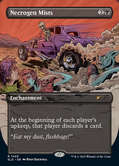 At the beginning of each player's upkeep, that player discards a card.