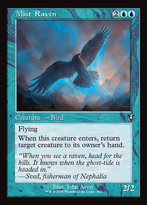 Flying
When this creature enters, return target creature to its owner's hand.