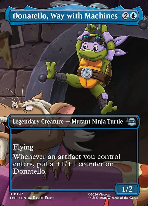 Donatello, Way with Machines (Foil)