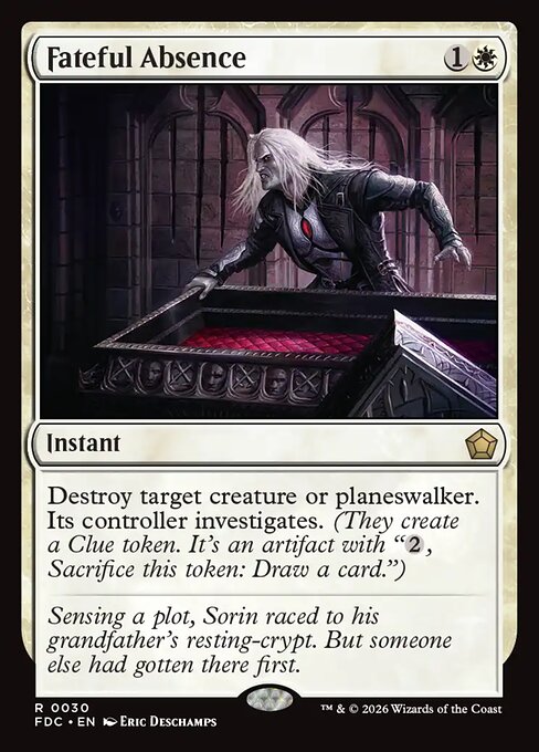 Fateful Absence (Foil)
