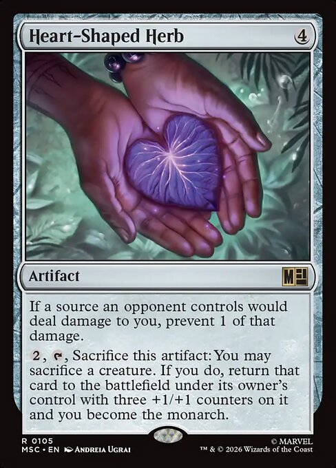 Heart-Shaped Herb (Foil)