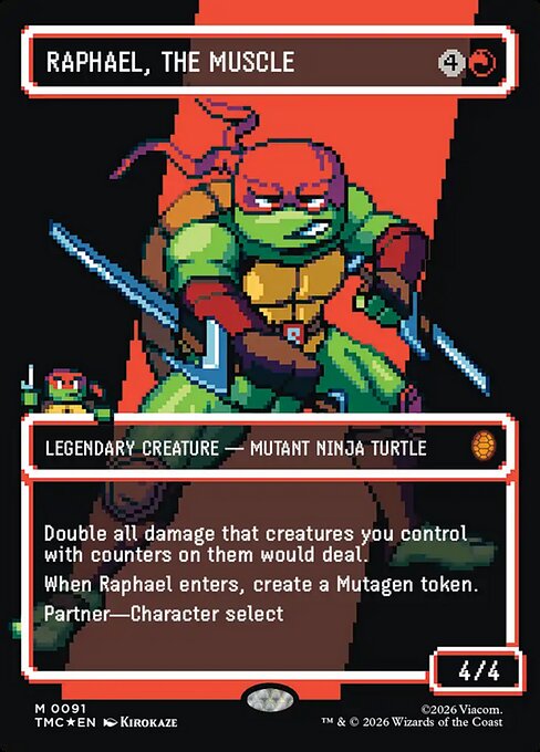 Raphael, the Muscle (Foil)