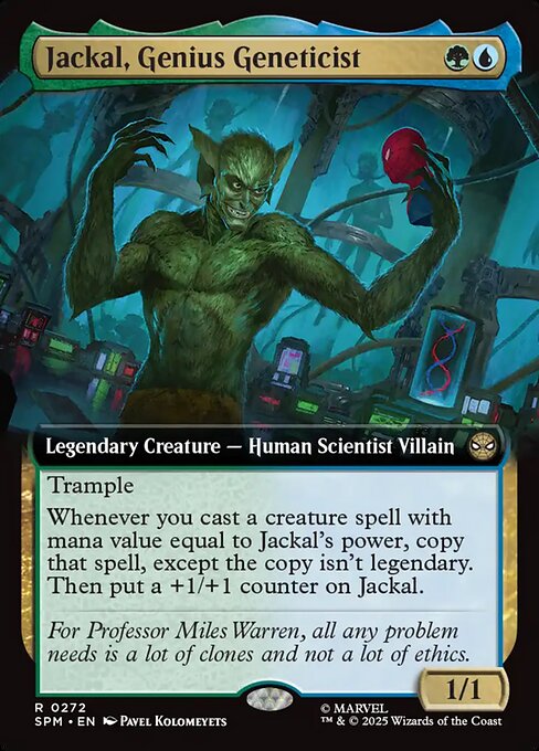 Jackal, Genius Geneticist (Foil)