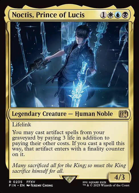 Noctis, Prince of Lucis (Foil)