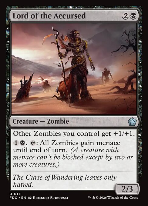 Lord of the Accursed (Foil)