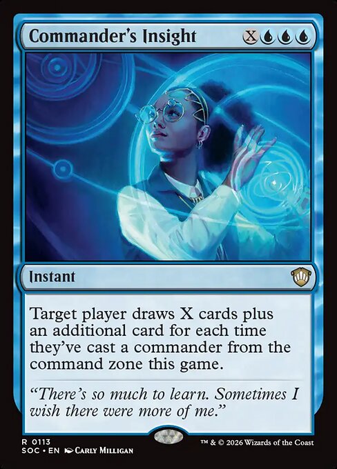 Commander's Insight (Foil)