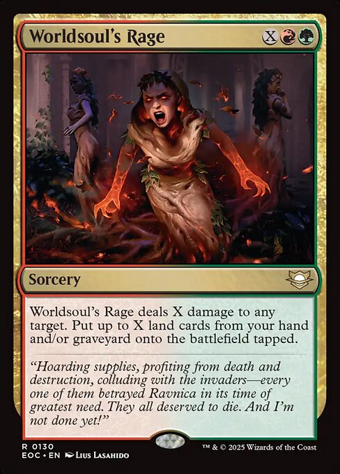 Worldsoul's Rage (Foil)