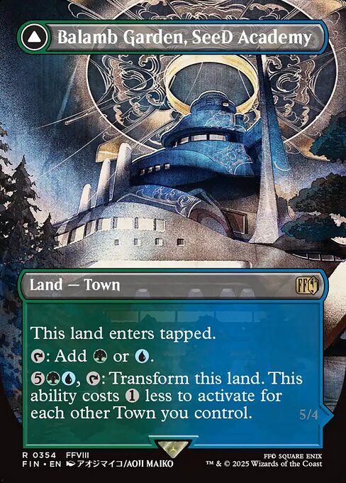 Balamb Garden, SeeD Academy // Balamb Garden, Airborne (Foil)