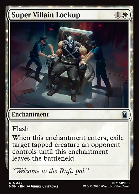 Super Villain Lockup (Foil)