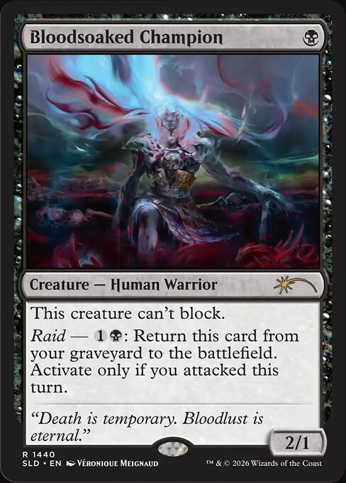 Bloodsoaked Champion