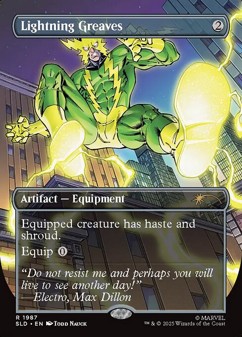 Lightning Greaves (Foil)