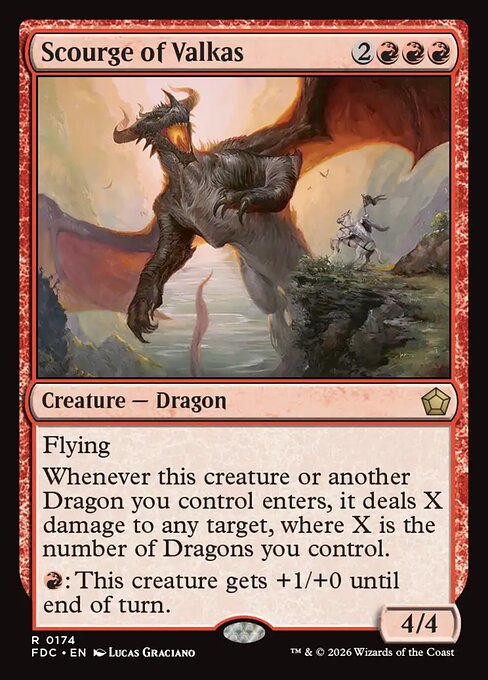 Scourge of Valkas (Foil)