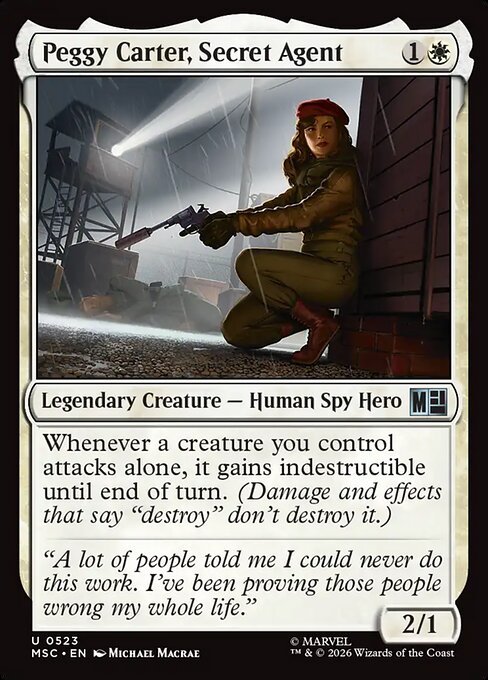 Peggy Carter, Secret Agent (Foil)