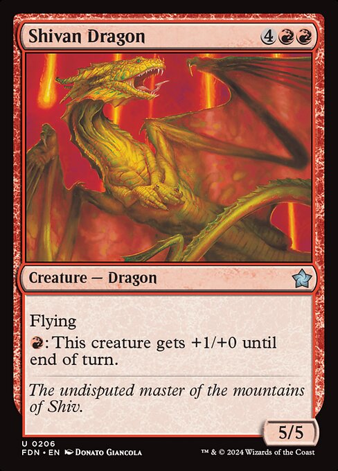 Flying
{R}: This creature gets +1/+0 until end of turn.