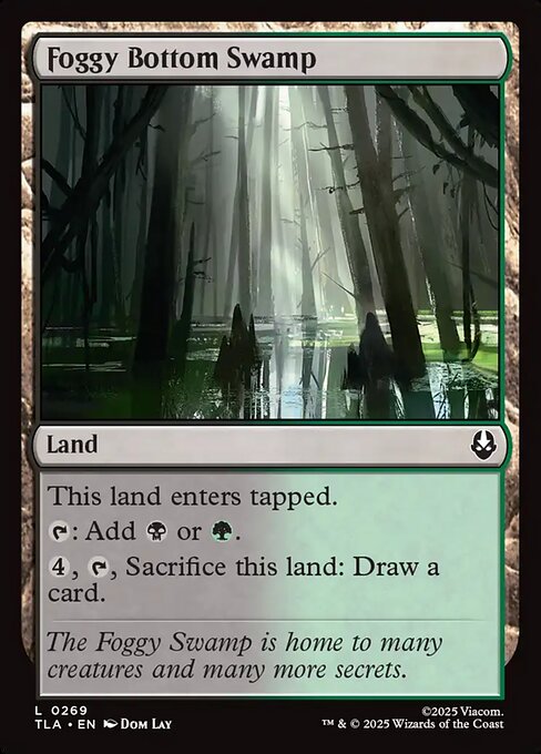 Foggy Bottom Swamp (Foil)
