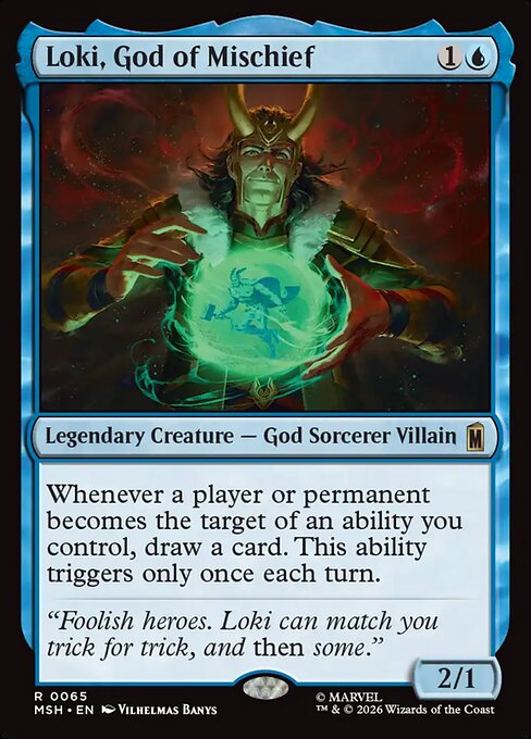 Loki, God of Mischief (Foil)